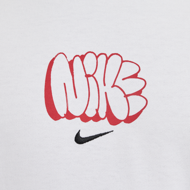 Tričko Nike Solo Swoosh T-Shirt Print Biela | HQ4182-100, 2