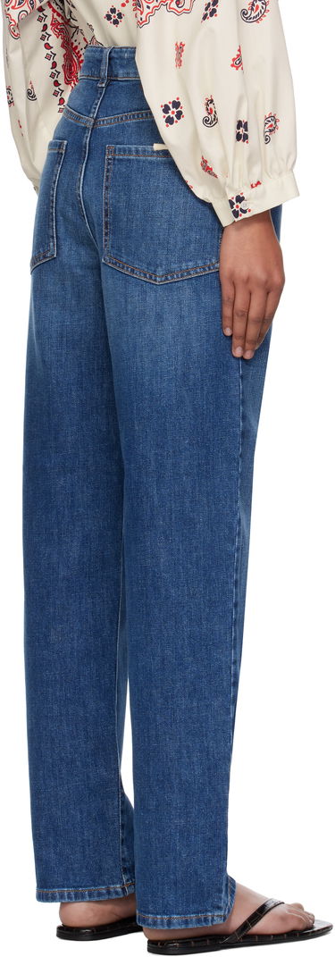 Džínsy Max Mara Weekend Max Mara Straight Jeans Modrá | 2525186071600, 2