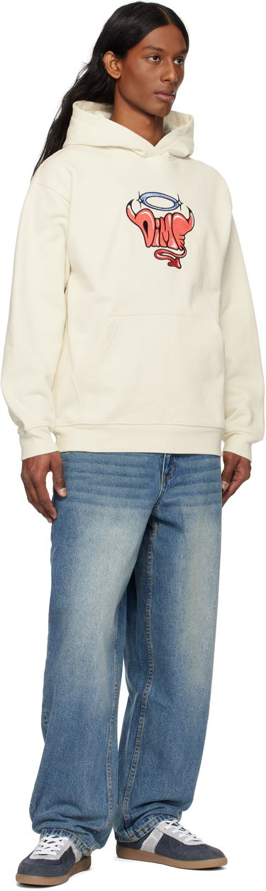 Mikina Dime Dime Purgatory Hoodie Biela | DIME2SP2540NAT, 3