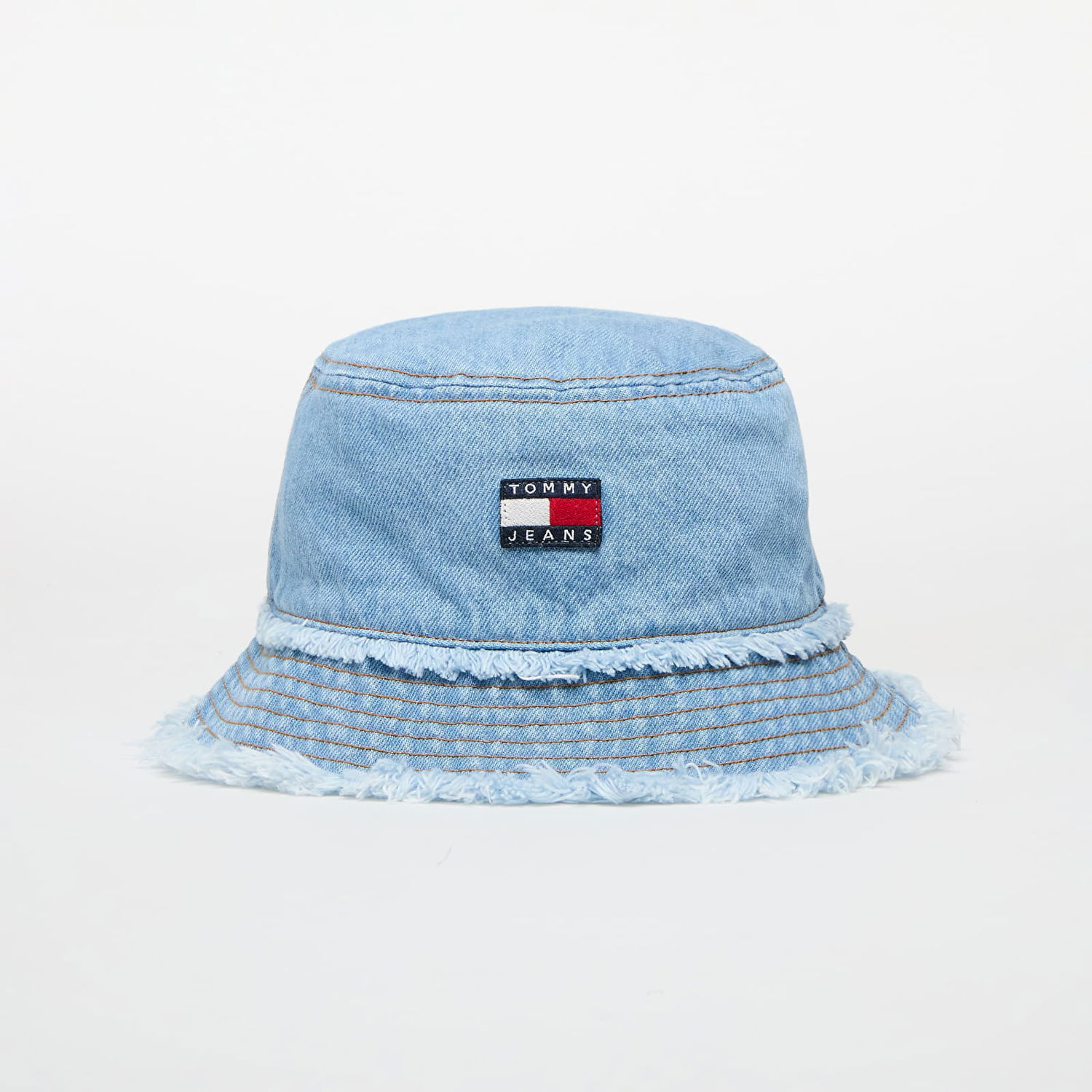 Klobúk Tommy Hilfiger Tommy Jeans Heritage Denim Bucket Hat Modrá | AW0AW17310 1AA, 0