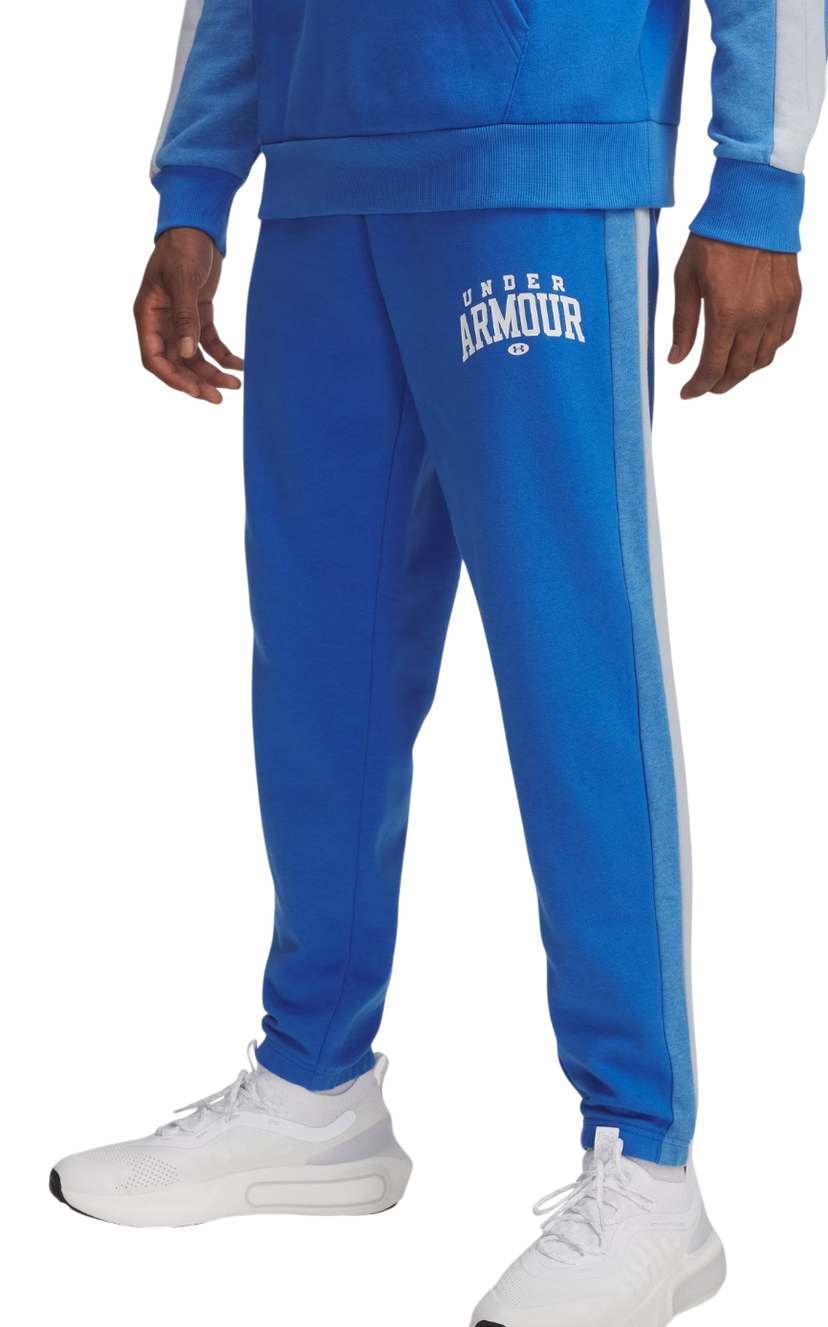 Tepláky Under Armour Under Armour Rival Fleece Collegiate Block Pants Modrá | 6003954-402