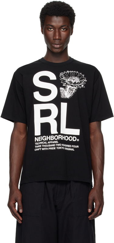 Tričko Neighborhood Neighborhood 'SRL' T-Shirt Čierna | 251PCNH-ST18, 0