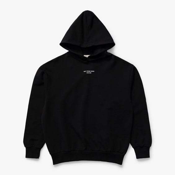 Mikina Drôle de Monsieur Le Hoodie Classique Čierna | PERM-P04BL, 0