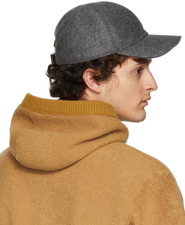 Šiltovka Loro Piana Loro Piana Baseball Cap Šedá | FAL9621, 2