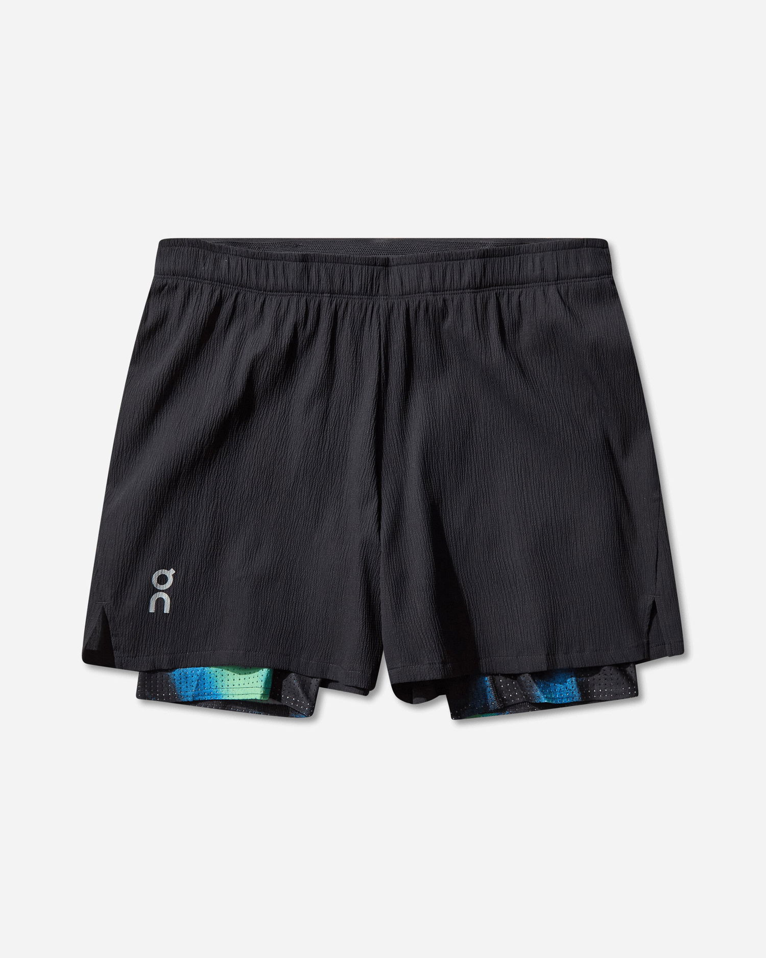 Šortky On Running Pace 2-in-1 Textured Running Shorts Čierna | 1MF10813398 002, 1