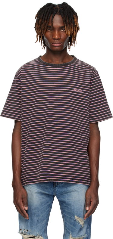 Tričko We11done We11done Logo Striped T-Shirt Rôznofarebný | WD-TT0-25-736-U-BK, 0
