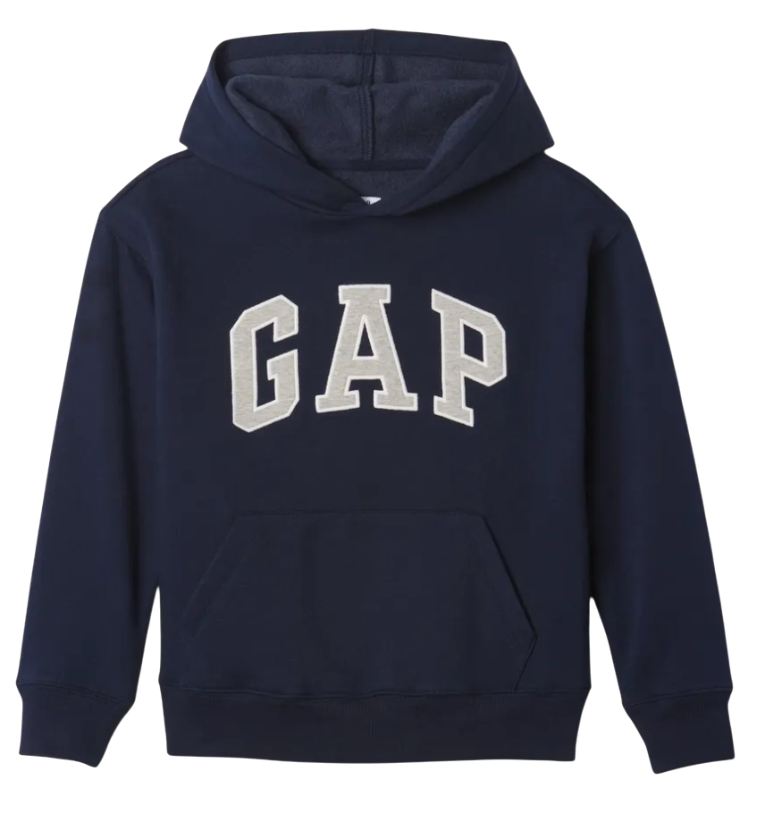 Mikina GAP Heritage Logo Pullover Hoodie Navy | 645418-00, 1