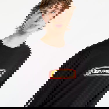 Tričko Horsefeathers Raceway Long Sleeve T-Shirt Čierna | SM1393B, 3