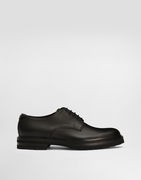 Dolce & Gabbana Grainy Calfskin Derby Shoes 41.5