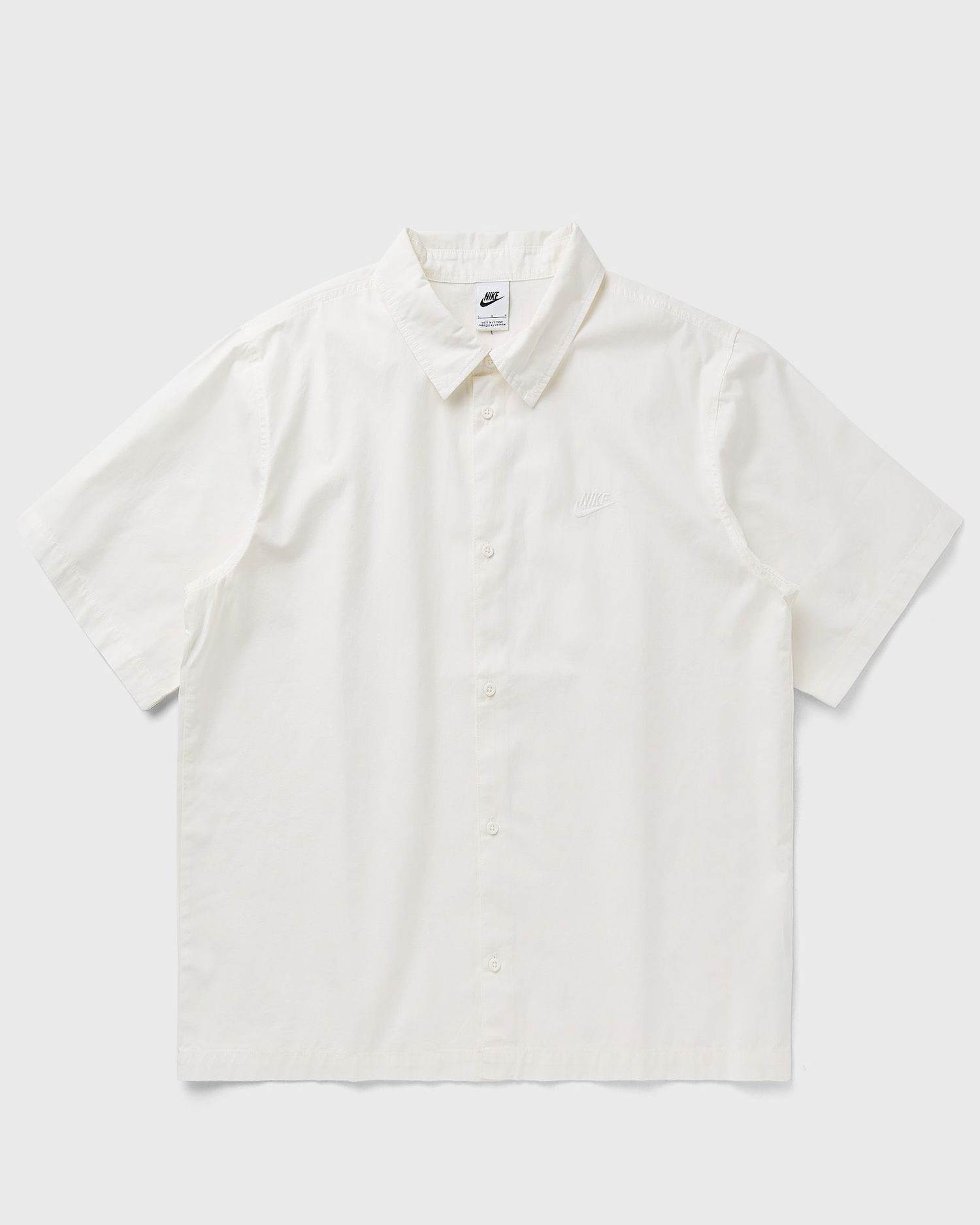 Košeľa Nike CLUB SS BTN SHIRT WSH Biela | HJ2029-133, 0
