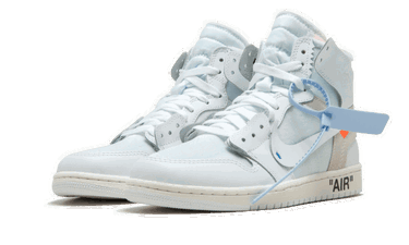 Tenisky a topánky Jordan Off-White x Air Jordan 1 Retro High ''White'' 2018 OG Biela | AQ0818-100, 3