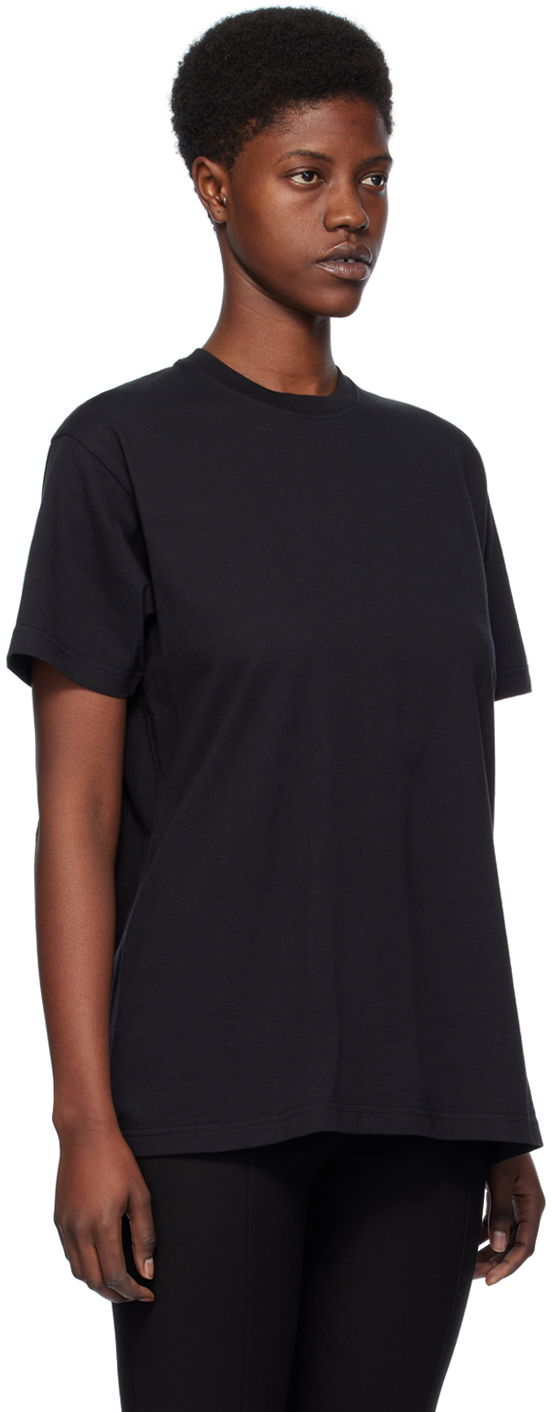Tričko TOTEME Straight T-Shirt Čierna | 232-5043-786, 1