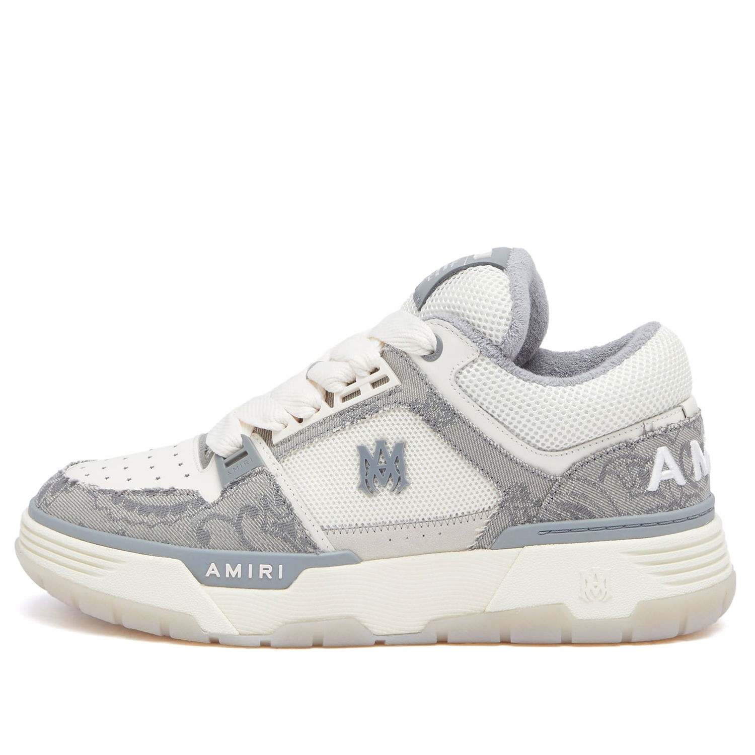 Tenisky a topánky AMIRI Bandana Denim MA-1 Sneaker Šedá | AMFOSR1062-486, 0