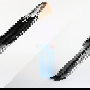 Polo tričko adidas Originals Velvet Striped Long Sleeve Polo Shirt Čierna | KR7652, 3