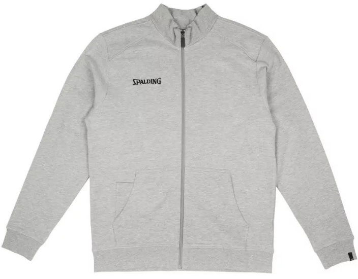 Bunda Spalding Spalding Flow Zip Jacket Šedá | 40221517-greymelange, 0