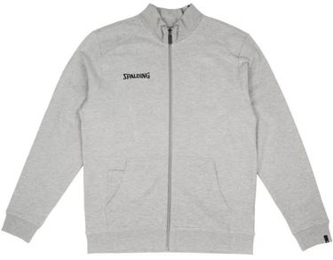 Bunda Spalding Spalding Flow Zip Jacket Šedá | 40221517-greymelange, 0