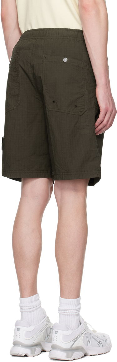 Šortky Stone Island Stone Island Mil-Spec Stretch Ripstop-TC Shorts Zelené | K1S15 L100008 S0063, 2