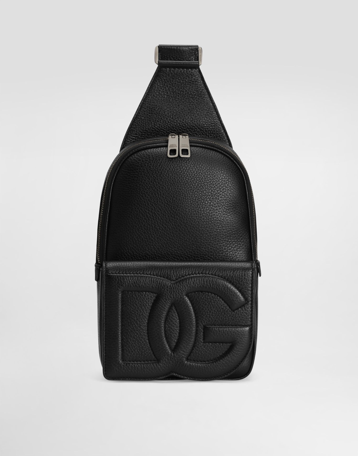 Batoh Dolce & Gabbana Dolce & Gabbana Deerskin Sling Backpack Čierna | BM2436A803480999, 0
