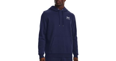 Mikina Under Armour Hoodie Essential Fleece Navy | 1373880-410, 1