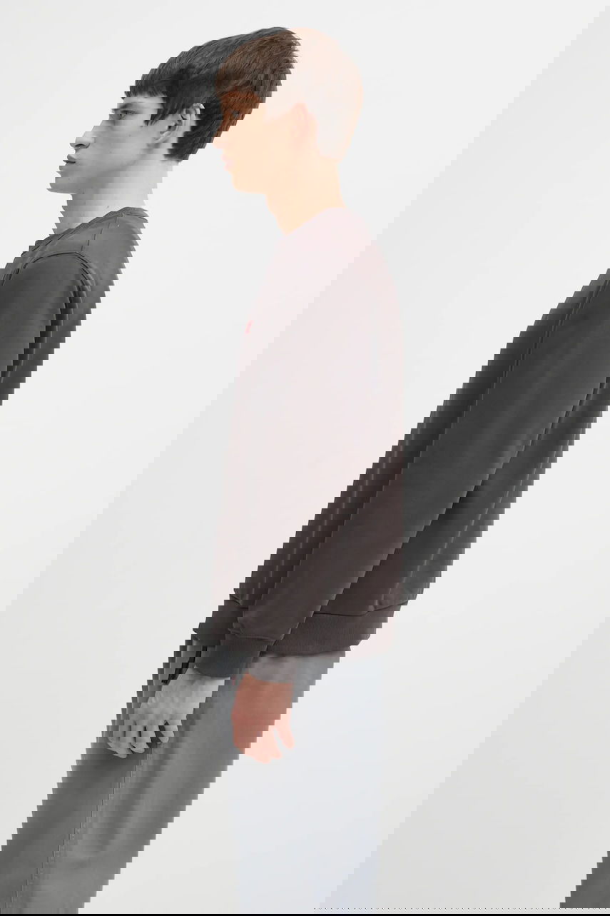 Mikina GRAMICCI One Point Crew Sweatshirt Šedá | G308.FT, 1