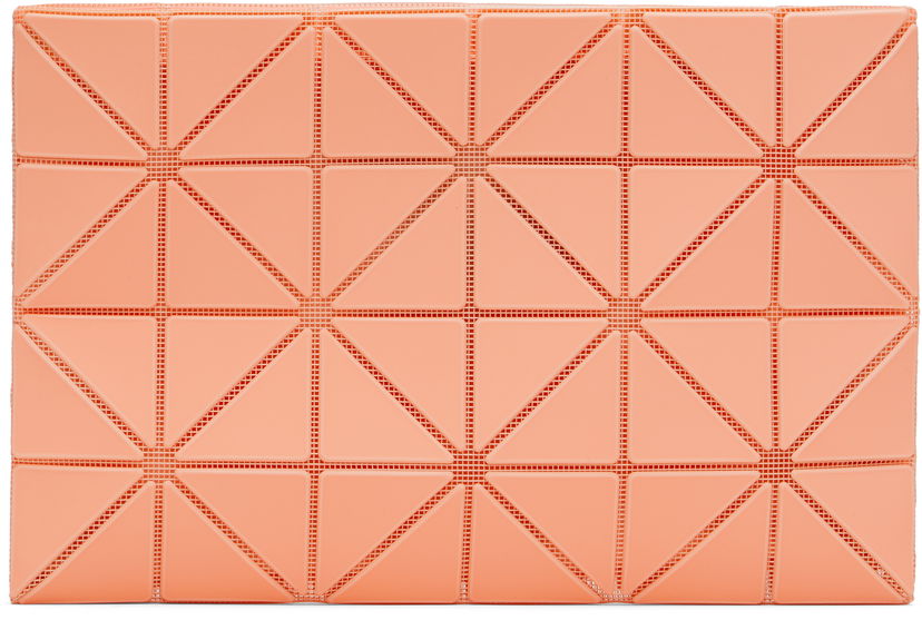 Peňaženka BAO BAO ISSEY MIYAKE BAO BAO ISSEY MIYAKE Lucent W Color Pouch Oranžová | BB58AG605