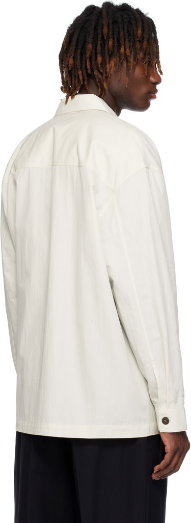 Košeľa Studio Nicholson Studio Nicholson Landi Overshirt Biela | LANDI SNM - 1280, 2