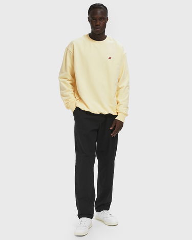 Mikina New Balance Crewneck Sweatshirt Žltá | MT43541-CAU, 1