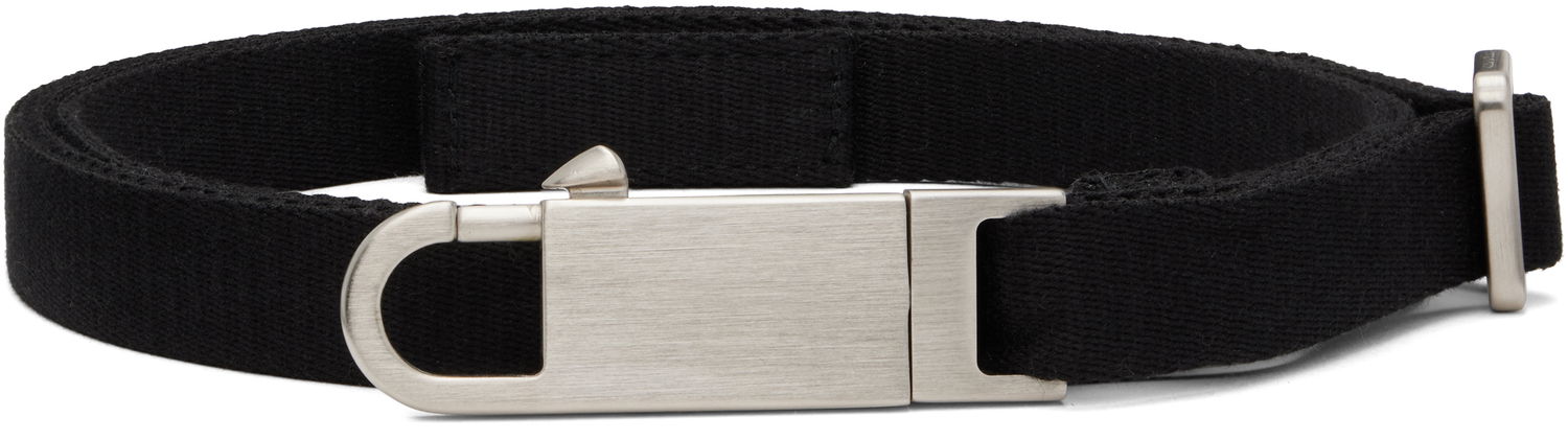 Opasok Rick Owens Rick Owens Concordians Disco Belt Čierna | RA02E0785 WEB, 0