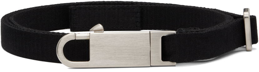Opasok Rick Owens Rick Owens Concordians Disco Belt Čierna | RA02E0785 WEB