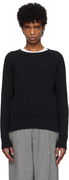 Marni Cable Logo Crewneck Sweater