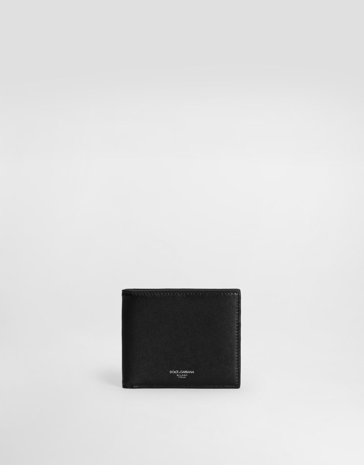 Peňaženka Dolce & Gabbana Calfskin Bifold Wallet Čierna | BP1321AV95680999, 0