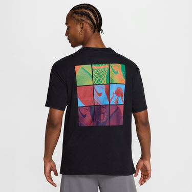 Tričko Nike Nike Max90 Basketball T-Shirt Čierna | HJ3325-010, 0