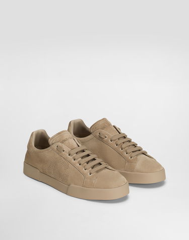 Tenisky a topánky Dolce & Gabbana Portofino Light Calfskin Strobel Béžová | CS2324A9T6780703, 1
