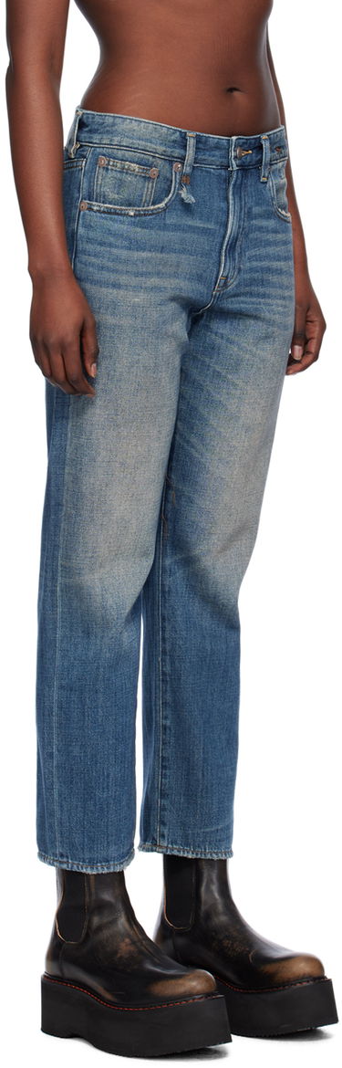 Džínsy R13 R13 Romeo Jeans Modrá | R13WD103-D085A, 1