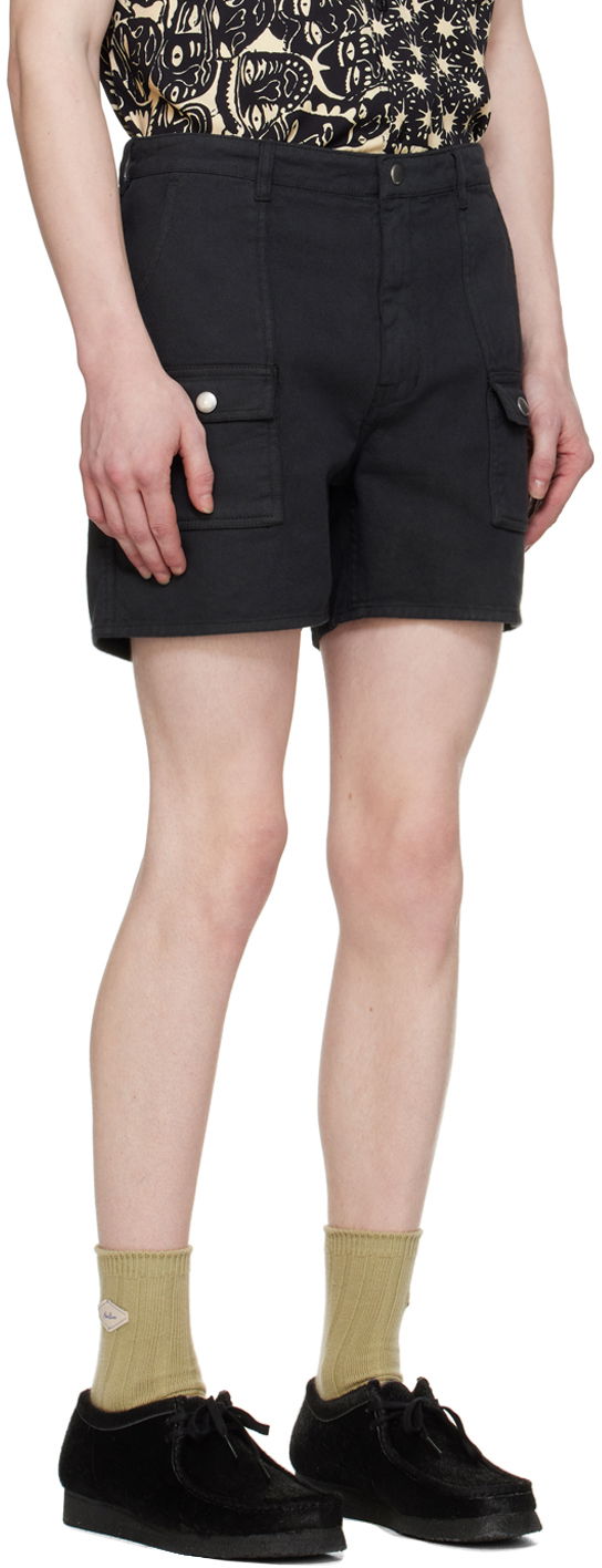 Šortky YMC YMC Pocket Shorts Čierna | P9WAE, 1