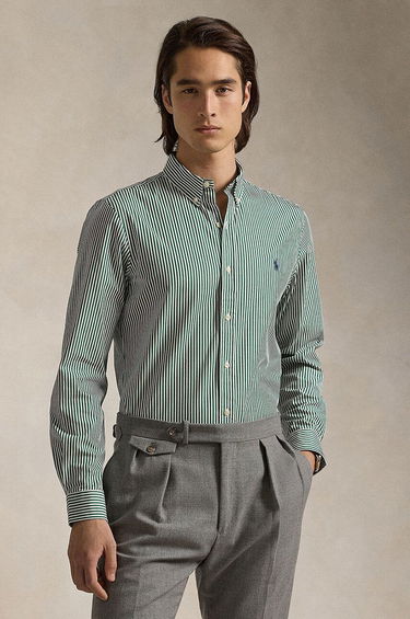 Košeľa Polo by Ralph Lauren Polo Ralph Lauren Regular Fit Button-Down Shirt Zelené | 710929346, 0