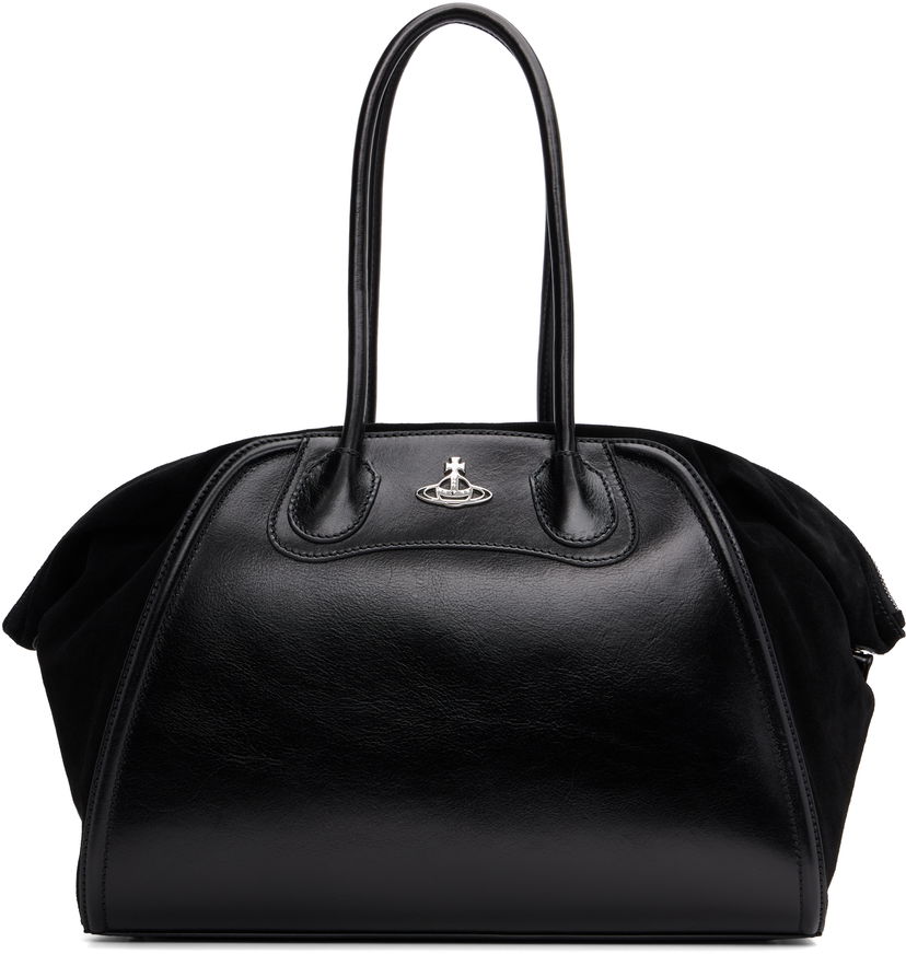 Tote bag Vivienne Westwood Vivienne Westwood Shirley Holdall Tote Čierna | 4701000CW-C006J-
