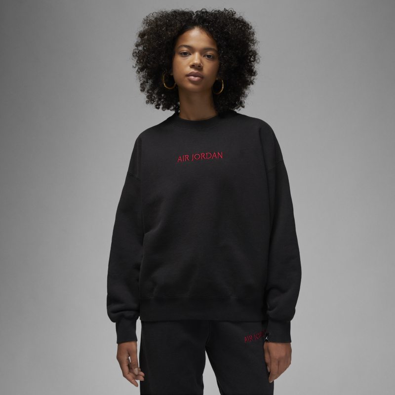 Mikina Jordan Wordmark x Crew Čierna | DV6469-010, 1