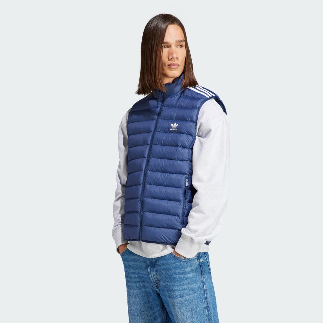 Vesta adidas Originals Padded Stand-Up Collar Puffer Navy | IL2577, 0