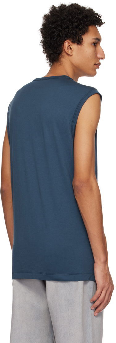 Tielko Études Études Embroidered Tank Top Modrá | E23MM165A01143, 2