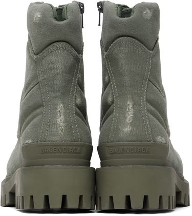 Tenisky a topánky Balenciaga Combat Strike Boots "Green" Zelené | 694042-W2H11-3300, 1