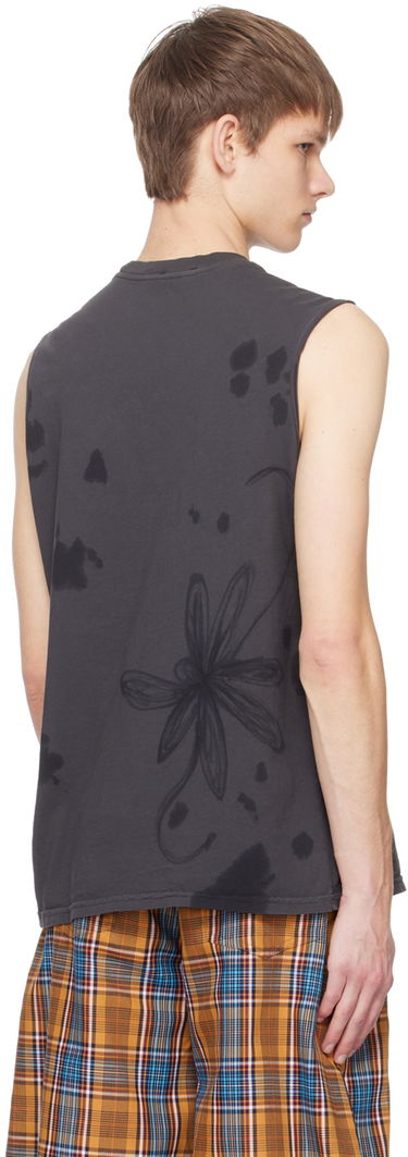 Tielko Collina Strada Collina Strada Nash Graphic Cutout Tank Top Šedá | XX3382, 2