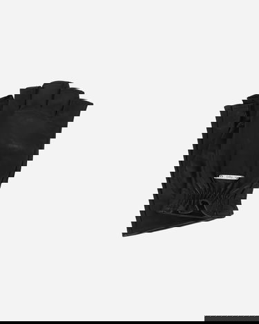 Rukavice OUR LEGACY Fingerless Leather Gloves Čierna | A2258MBL 001, 2