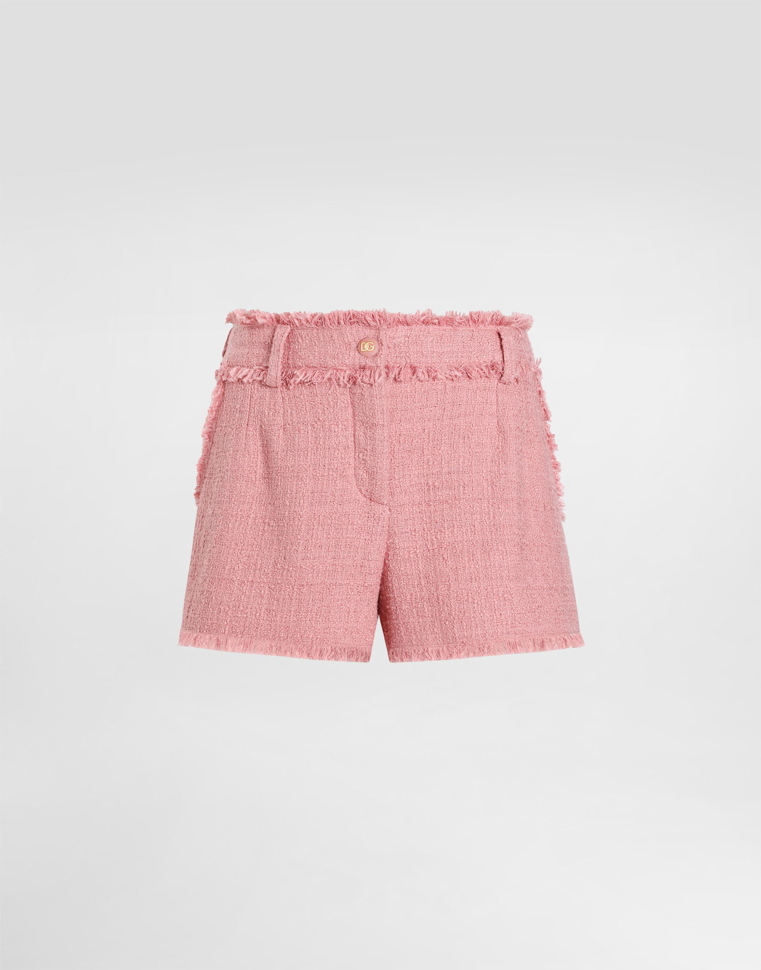 Šortky Dolce & Gabbana Dolce & Gabbana Raschel Tweed Shorts Ružová | FTC2PTGDCYKF0473, 0
