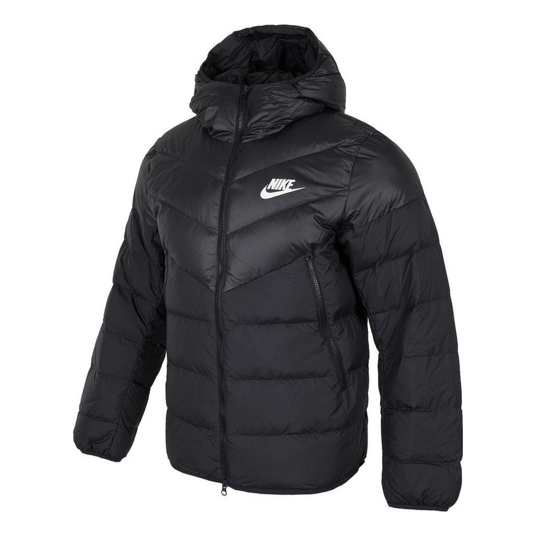 Prešívaná bunda Nike Hooded Puffer Jacket Čierna | DV0754-010, 0