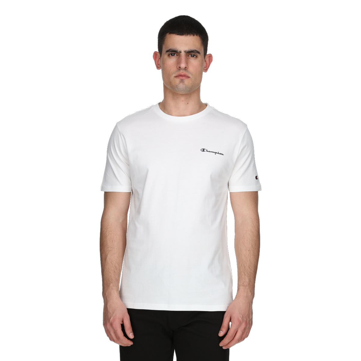 Tričko Champion T-Shirt Basic Biela | CHA241M800-10, 0