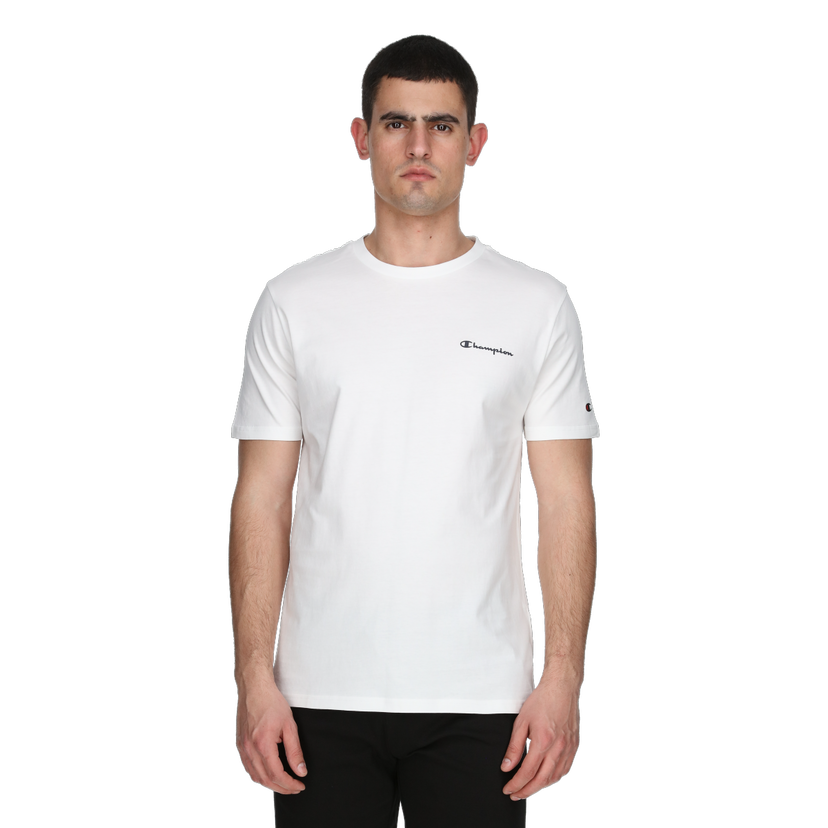 Tričko Champion T-Shirt Basic Biela | CHA241M800-10