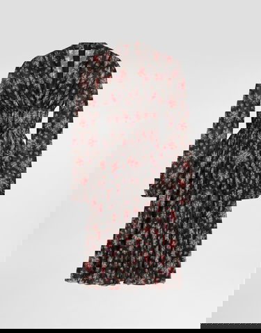 Šaty Dolce & Gabbana Small Flower Bouquets-print Chiffon Dress Rôznofarebný | F60GMTIS10FHN5XK, 0