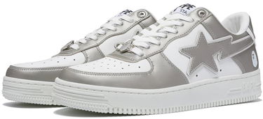 Tenisky a topánky BAPE Bape Sta Silver #4 Šedá | 0ZXSHM191053L-SILVER, 1