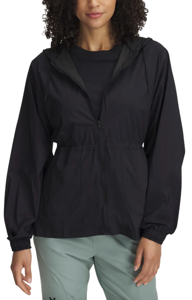 Bunda Under Armour Under Armour Cinch Waist Hooded Jacket Čierna | 1389502-001, 0